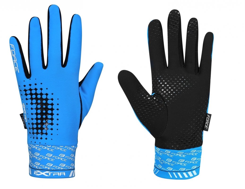 rukavice F EXTRA 17, jaro-podzim, modré S