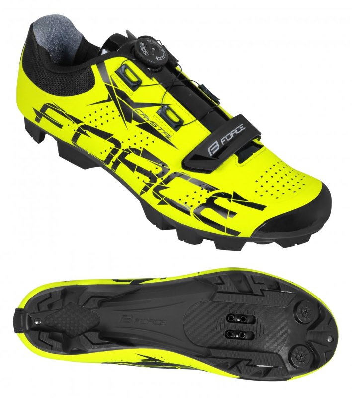 tretry FORCE MTB CRYSTAL, fluo 35