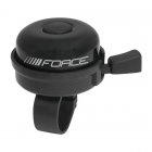 zvonek FORCE KLASIK Fe/plast 22,2mm, černý