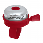 zvonek FORCE KLASIK Fe/plast 22,2mm, červený