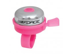 zvonek FORCE KLASIK Fe/plast 22,2mm, růžový