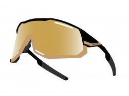 brýle FORCE ATTIC černo-zlaté, zlaté kontrast.sklo
