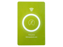 NFC karta PEALOCK, zelená