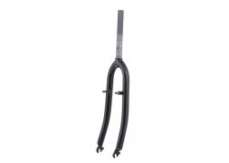 vidlice trekking 28" Fe 1" závit, černá lesklá