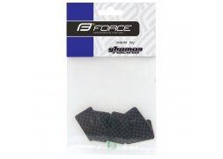 nálepky FORCE pod bowden malé 6ks, karbon
