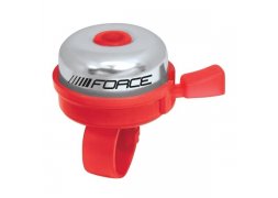 zvonek FORCE KLASIK Fe/plast 22,2mm, červený