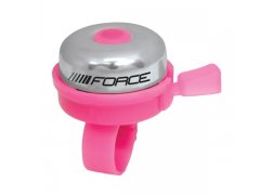 zvonek FORCE KLASIK Fe/plast 22,2mm, růžový