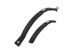 blatníky FORCE 26 - 28" s lopatkou, plast, černé