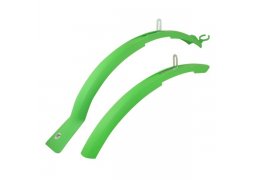 blatníky FORCE 26 - 28" s lopatkou, plast, zelené
