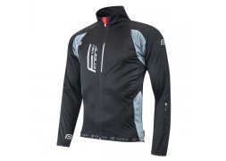 bunda F X80 tenký softshell, UNI,černo-šedá XS
