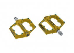 Pedál KLS FLAT 50 yellow