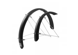 blatníky FORCE Aluflex 26" + vzpěry, černé