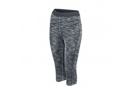kraťasy F LADY FITNESS 3/4 bez vložky, černé
