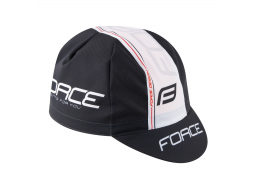čepička s kšiltem FORCE, černo-bílá