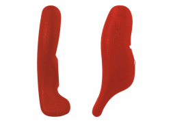 rohy FORCE RAB Al 12 cm AL+guma, červené