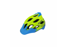 přilba FORCE RAPTOR MTB fluo-modrá