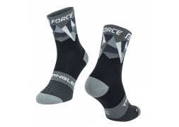 ponožky FORCE TRIANGLE, černo-šedé