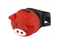 KELLYS Osvětlení zadní KLS PIGGY, red
