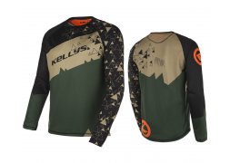 KELLYS Enduro dres TYRION dlouhý rukáv green - S