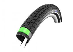 Schwalbe plášť Big Ben Plus 24x2.15 DoubleDefense GreenGuard černá+reflexní pruh