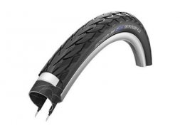 Schwalbe plášť Delta Cruiser Plus 24x1 3/8 37-540 černá+reflexní pruh