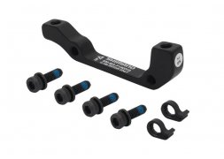 adaptér přední SHIMANO POST/ STAND 180mm, černý
