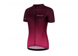 KELLYS Dres MADDIE 2 krátký rukáv bordo - S