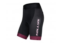 KELLYS Cyklokalhoty MADDIE 2 krátké s vložkou bordo - XXL