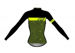 dres FORCE SPRAY LADY dl. rukáv, army-fluo XXL