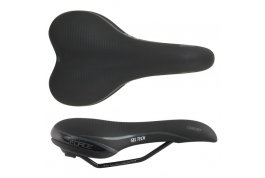 sedlo FORCE COMFORT GEL TECH, černé