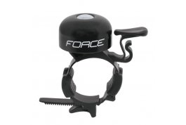 zvonek FORCE Fe/plast 22,2-31,8mm, černý