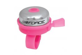 zvonek FORCE KLASIK Fe/plast 22,2mm, růžový