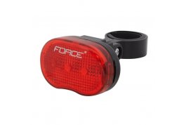 blikačka zadní FORCE TRI 3 diody + baterie
