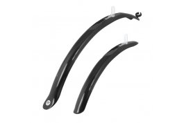 blatníky FORCE 24 - 28" SPORT, plast, černé