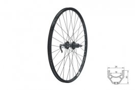 Zapletené kolo zadní KLS DRAFT DSC R, 26", black