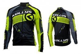 Dres KELLYS PRO Race dlouhý rukáv lime