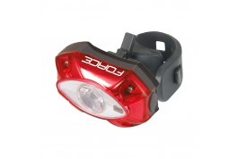 blikačka zadní FORCE RED, 1 CREE LED 60LM, USB
