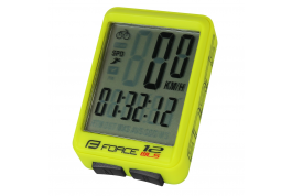 počítač FORCE WLS 12 funkcí, bezdrát, fluo žlutý