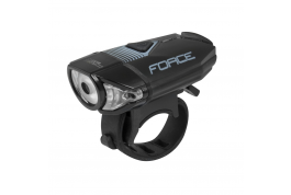 světlo přední FORCE CASS 300LM, USB, černé