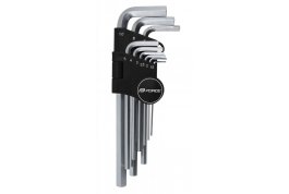 nářadí FORCE ECO sada 9 inbusů 1,5-10mm, v držáku