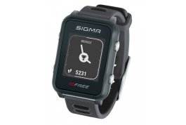 počítač SIGMA pulsmetr iD.FREE šedý