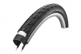 Schwalbe plášť Delta Cruiser Plus 26x1 3/8 37-590 černá+reflexní pruh