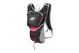 batoh FORCE TWIN PRO PLUS 14 l+2L rez.,černo-červ.