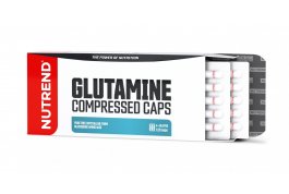 GLUTAMINE COMPRESSED CAPS, obsahuje 120 kapslí