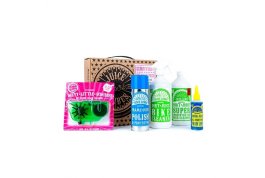 sada čističů a mazivo JUICE LUBES Scrub and Buff