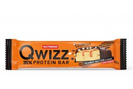 tyčinka QWIZZ 35% PROTEIN BAR, 60 g, arašíd. máslo