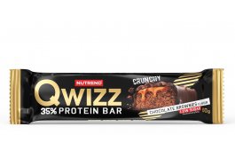 tyčinka QWIZZ 35% PROTEIN BAR, 60 g, čok. brownies