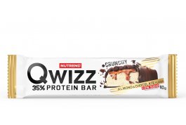 tyčinka QWIZZ 35% PROTEIN BAR, 60 g, mandle+čok.