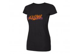 KELLYS Tričko MODE FIT woman krátký rukáv Black