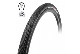 plášť TUFO Gravel THUNDERO 700x44C, bezduš. črn